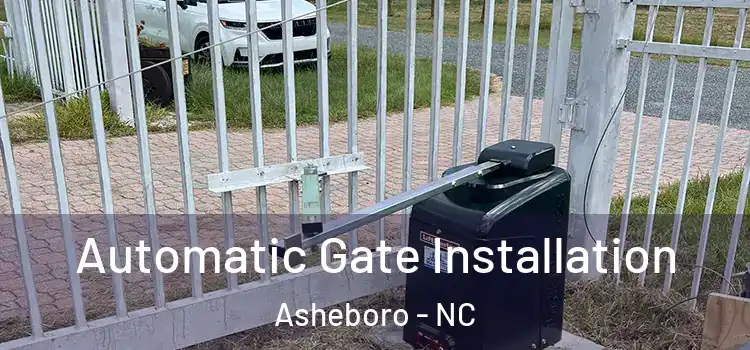  Automatic Gate Installation Asheboro - NC